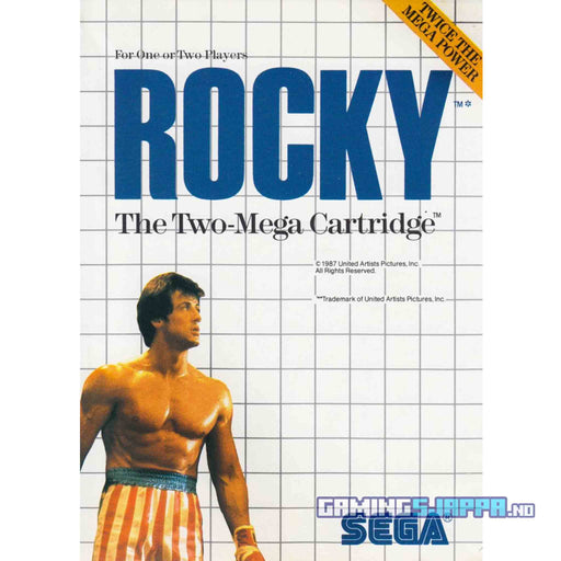 Sega Master System: Rocky (Brukt) Gamingsjappa.no