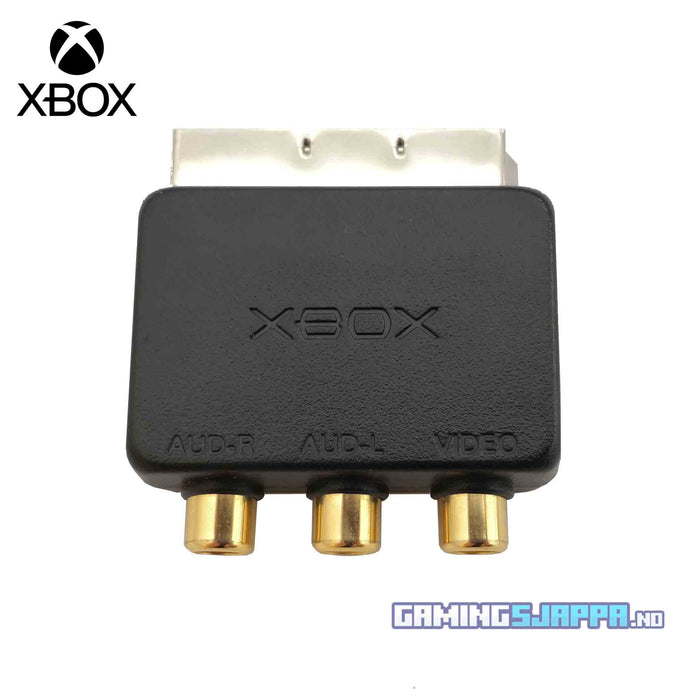 SCART-adapter til kompositt RCA-kabel (Brukt) SCART Xbox [Svart]