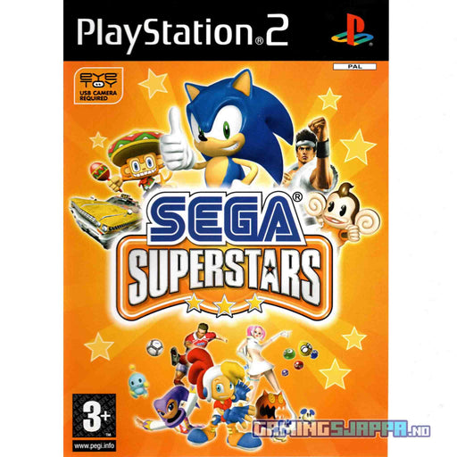 PS2: SEGA SuperStars (Brukt) Gamingsjappa.no