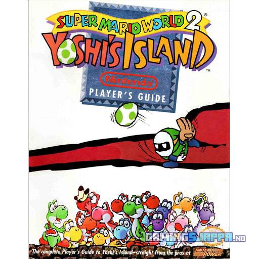 Strategibok: Super Mario World 2 - Yoshi's Island Player's Guide [SNES] (Brukt) Gamingsjappa.no