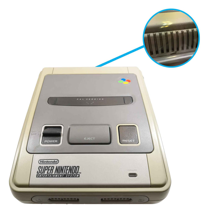 Super Nintendo SNES 16-bit System [Kun konsoll] (Brukt) SNES PAL (SCN)