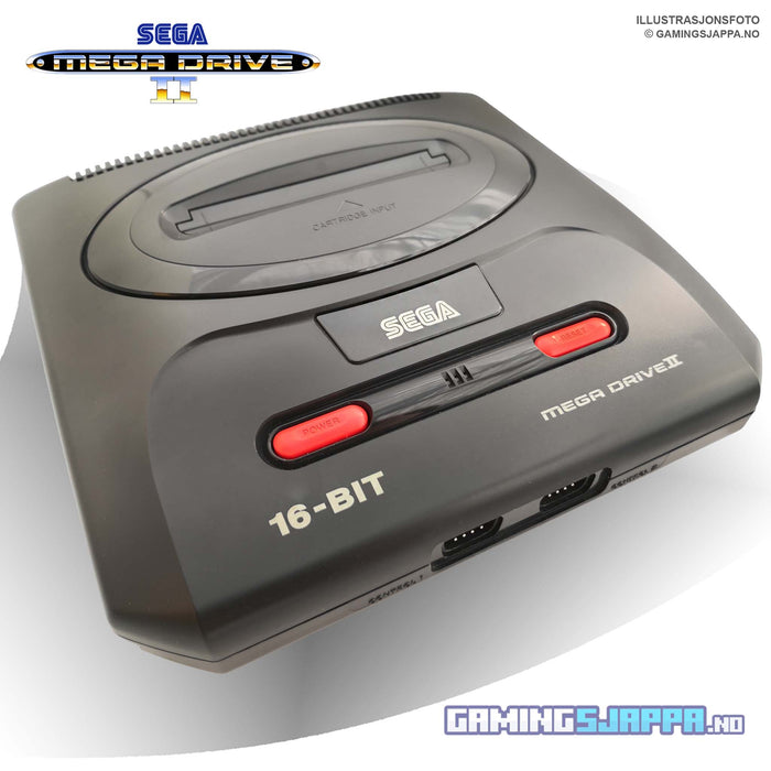 Sega Mega Drive 2 SMD2 16-bit System [Kun konsoll] (Brukt) Gamingsjappa.no