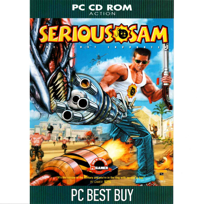 PC CD-ROM: Serious Sam - The First Encounter - PC Best Buy Edition (Brukt) Gamingsjappa.no
