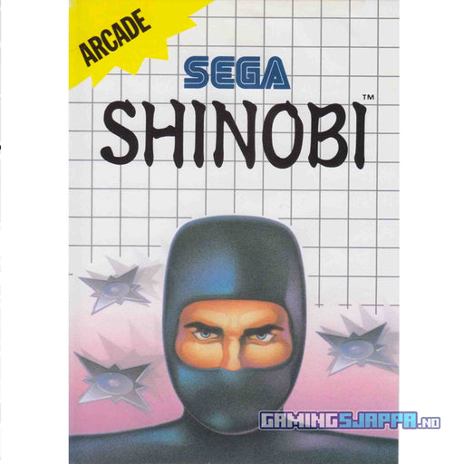 Sega Master System: Shinobi (Brukt) Gamingsjappa.no