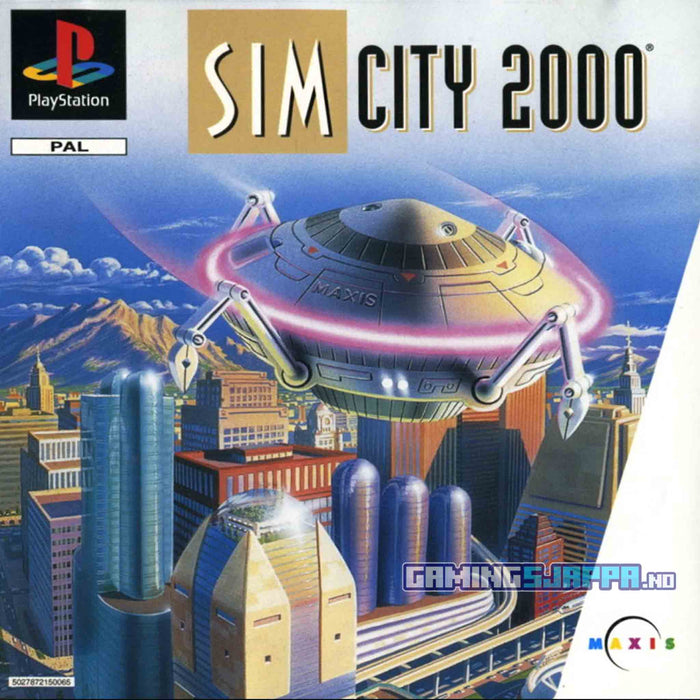 PS1: SimCity 2000 (Brukt) Gamingsjappa.no