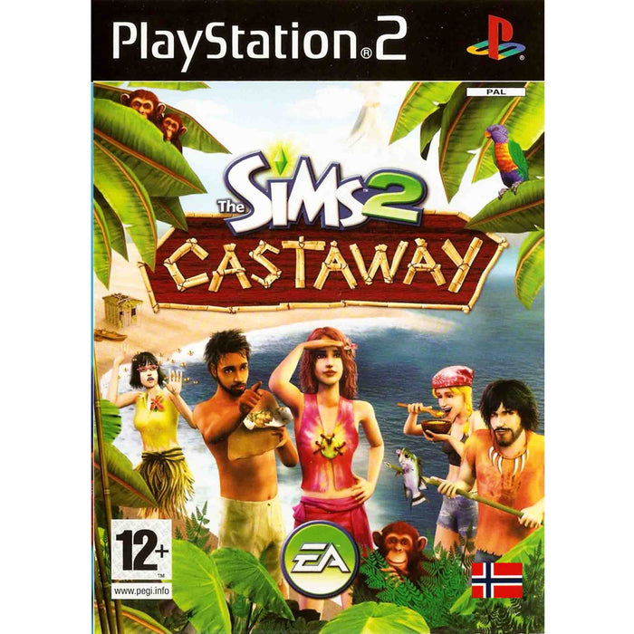 PS2: The Sims 2 - Castaway (Brukt)