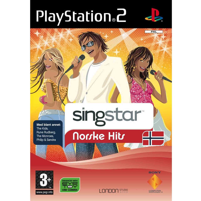 PS2: Singstar - Norske Hits (Brukt) Gamingsjappa.no