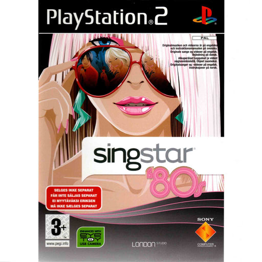 PS2: SingStar '80s (Brukt)