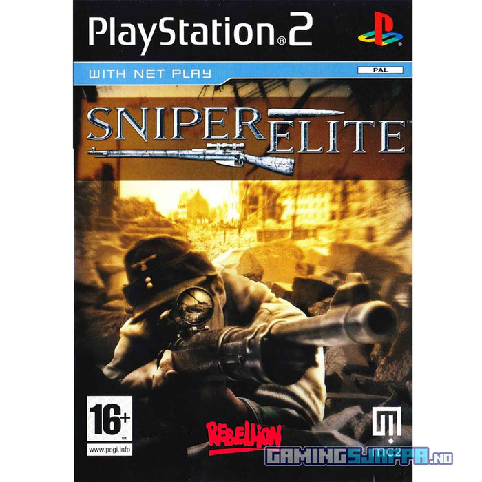 PS2: Sniper Elite (Brukt) Gamingsjappa.no