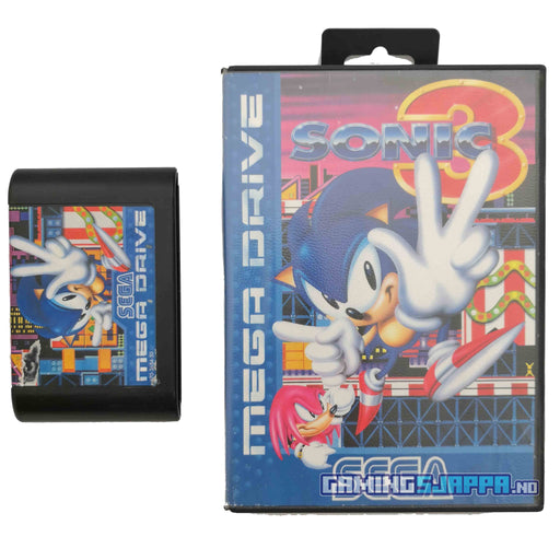 Sega Mega Drive: Sonic 3 (Brukt) Gamingsjappa.no