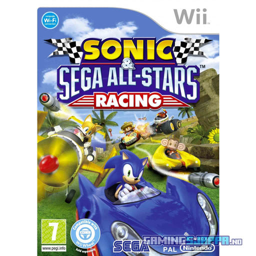 Wii: Sonic & Sega All-Stars Racing (Brukt) Gamingsjappa.no