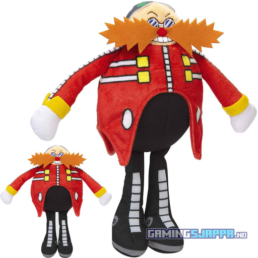 Plushbamse: Sonic the Hedgehog - Dr. Eggman (20cm) Gamingsjappa.no