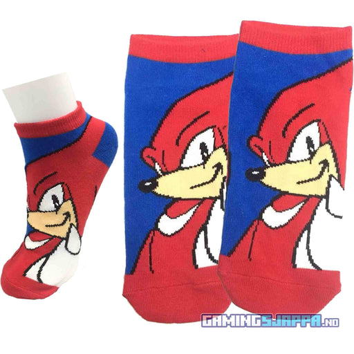 Sokker: Sonic the Hedgehog - Knuckles nærbilde