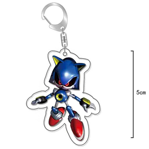 Nøkkelring av akryl: Sonic the Hedgehog - Metal Sonic Gamingsjappa.no