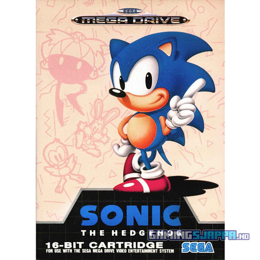 Sega Mega Drive: Sonic the Hedgehog (Brukt) Gamingsjappa.no