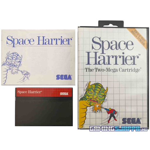 Sega Master System: Space Harrier (Brukt) Komplett [A]