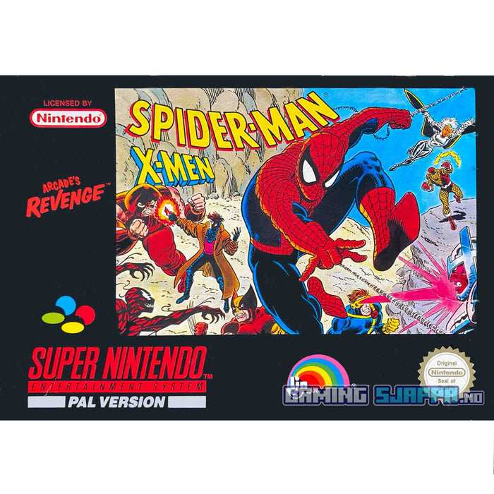SNES: Spider-Man and the X-Men in Arcade's Revenge (Brukt)