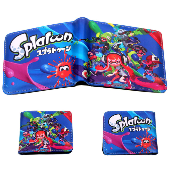 Lommebok: Splatoon - Logo og spillere