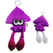 Plushbamse: Splatoon - Inkling Squid i forskjellige farger (25cm) Neonlilla