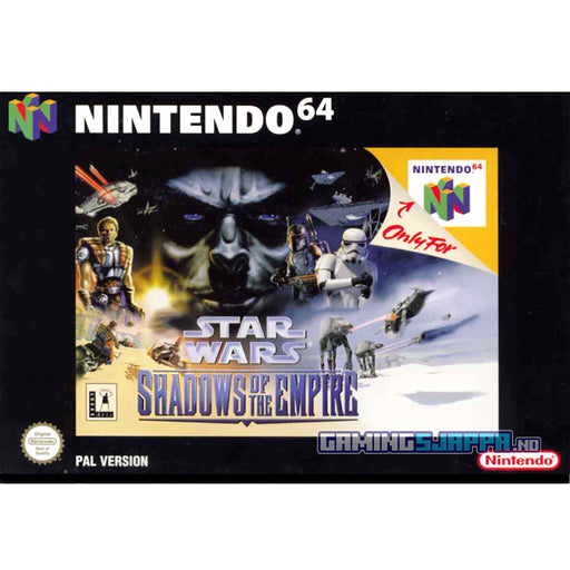 Nintendo 64: Star Wars - Shadows of the Empire (Brukt)