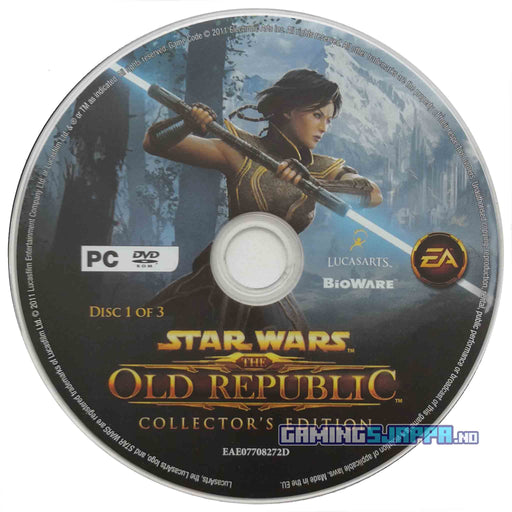Erstatningsdisk: Star Wars - The Old Republic Collector's Edition [PC] (Brukt)