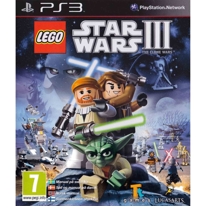 PS3: LEGO Star Wars III - The Clone Wars (Brukt) Standard [A]