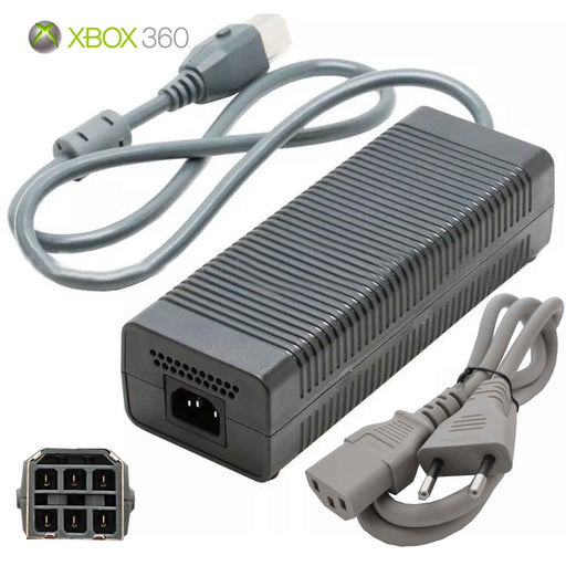 Strømadapter til Xbox 360 Xenon/Zepher 2005-modell (tredjepart) Gamingsjappa.no