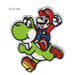 Strykemerker fra Super Mario Bros.-serien Stor Mario og Yoshi