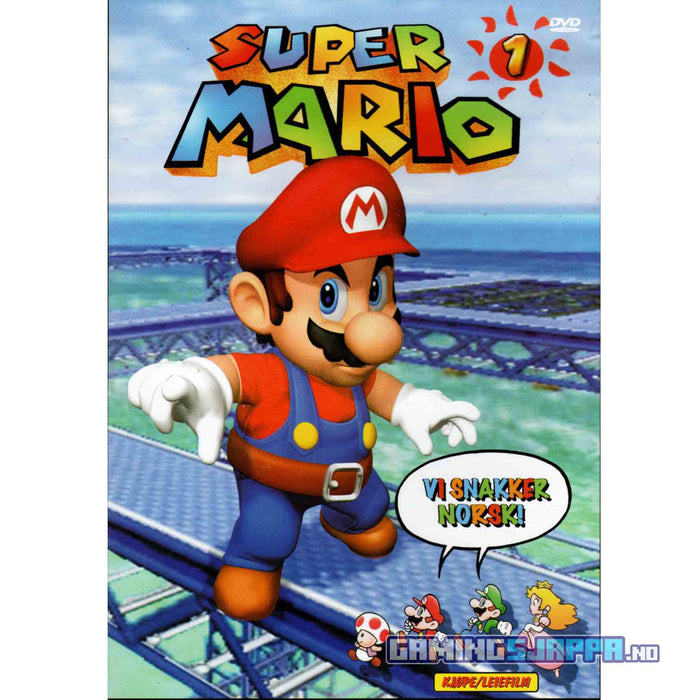 DVD: Super Mario 1 (Brukt) Gamingsjappa.no
