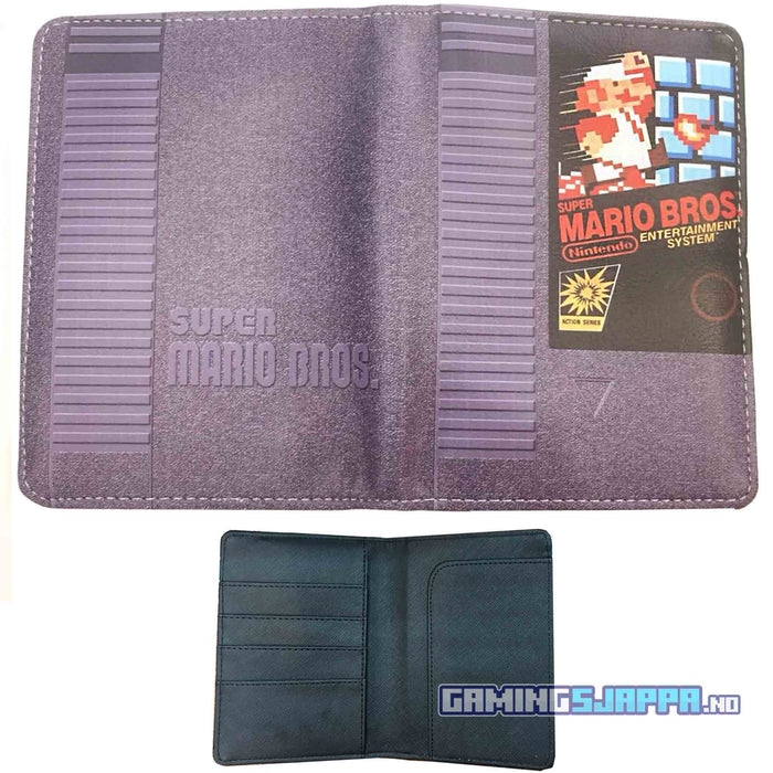 Lommebok: Super Mario Bros. NES-kassett