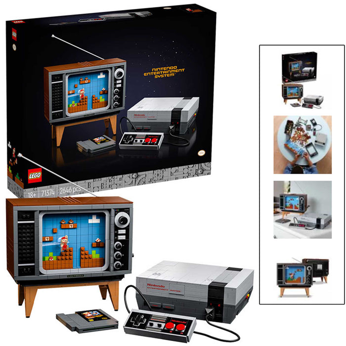 LEGO: Super Mario Nintendo Entertainment System NES 8-bit - 71374 - Gamingsjappa.no