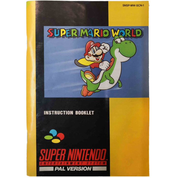 Manual: Super Mario World [SNES] (Brukt)