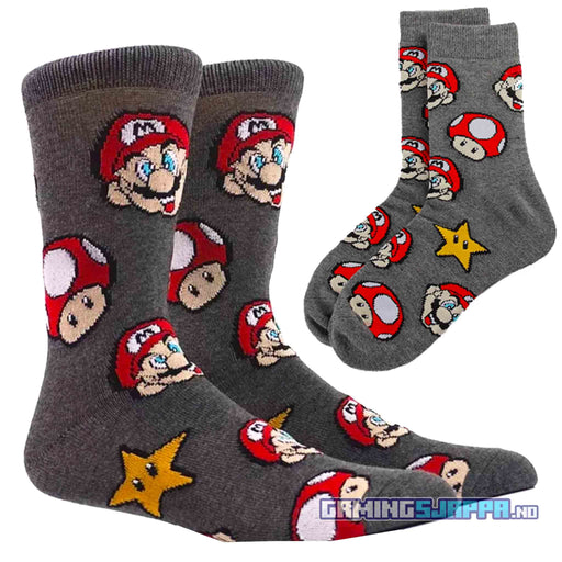 Sokker: Super Mario, Starman og supersopp - Gamingsjappa.no