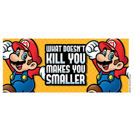 Kopp/krus: Super Mario - What doesn't kill you makes you smaller Gamingsjappa.no