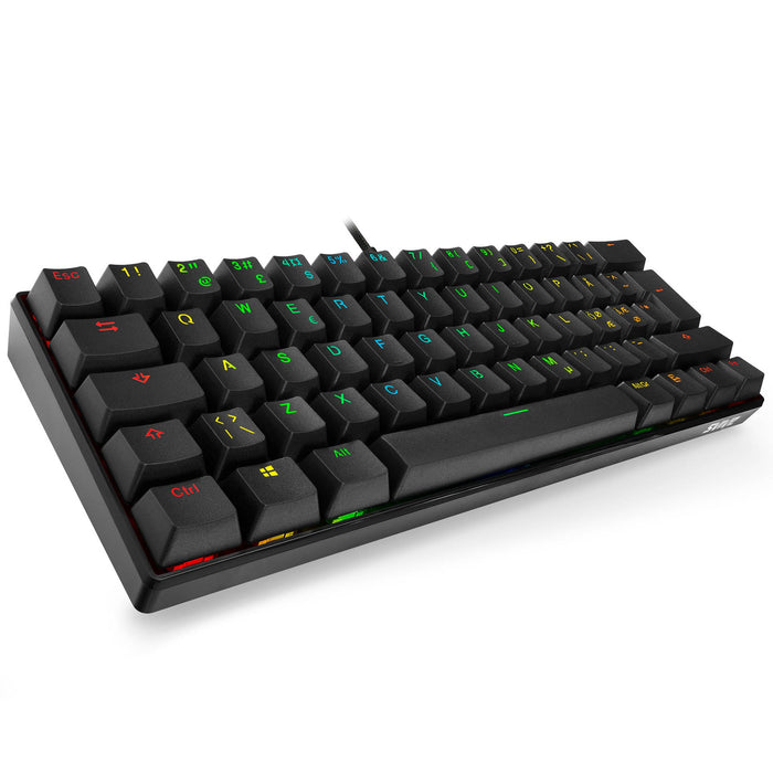 Tastatur: Svive Tritium 60% mekanisk RGB-gamingtastatur - Gamingsjappa.no