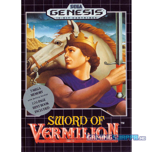 Sega Genesis: Sword of Vermilion [USA] (Brukt)