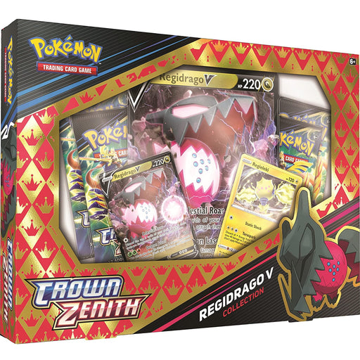 Pokémon TCG-kort: Sword & Shield 12.5 Crown Zenith - Regieleki V/Regidrago V Collection Regidrago V