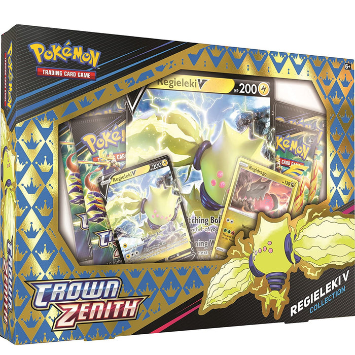 Pokémon TCG-kort: Sword & Shield 12.5 Crown Zenith - Regieleki V/Regidrago V Collection Regieleki V