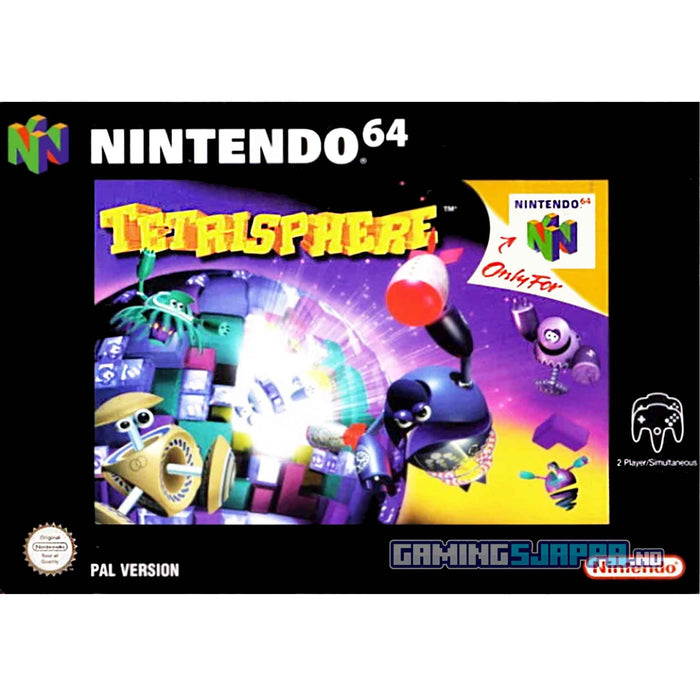 Nintendo 64: Tetrisphere (Brukt) Gamingsjappa.no