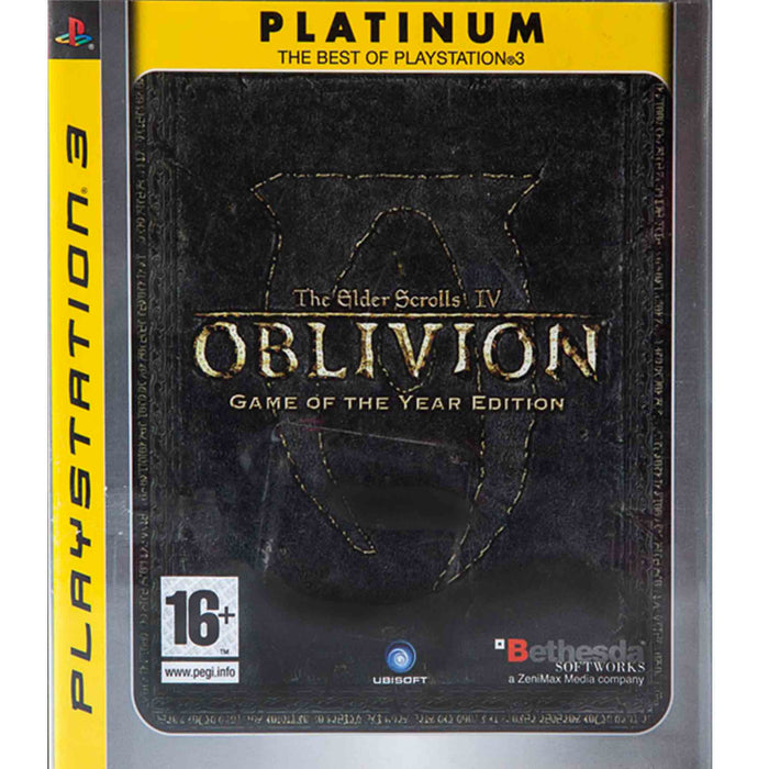 PS3: The Elder Scrolls IV: Oblivion - Platinum (Brukt) Gamingsjappa.no