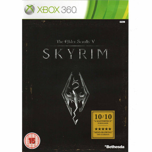 Xbox 360: The Elder Scrolls V - Skyrim (Brukt) Komplett [A/A-/A-]