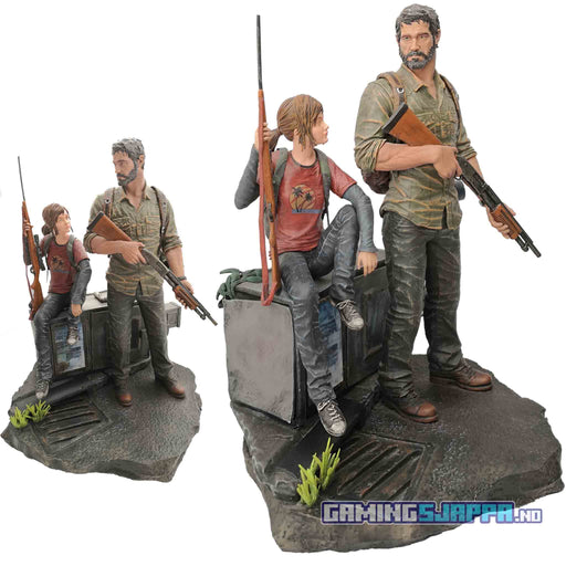 Statue: The Last of Us Post Pandemic Edition - Joel & Ellie (Brukt) Gamingsjappa.no