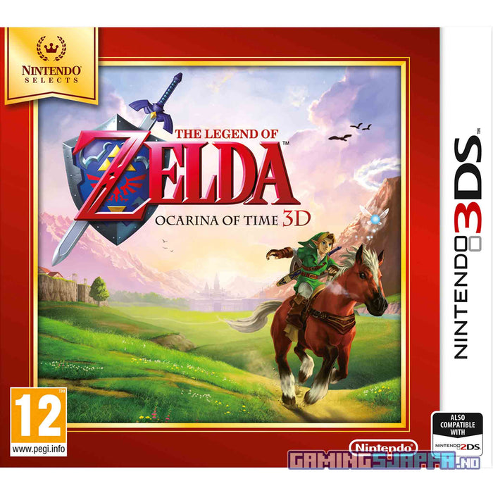 Nintendo 3DS: The Legend of Zelda - Ocarina of Time [Nintendo Selects] - Gamingsjappa.no