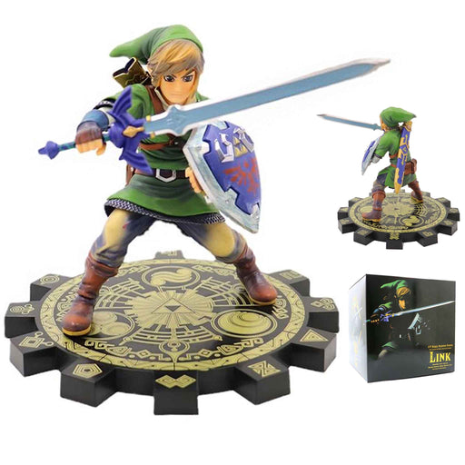 Statue: The Legend of Zelda -Skyward Sword- Link og Gate of Time figur