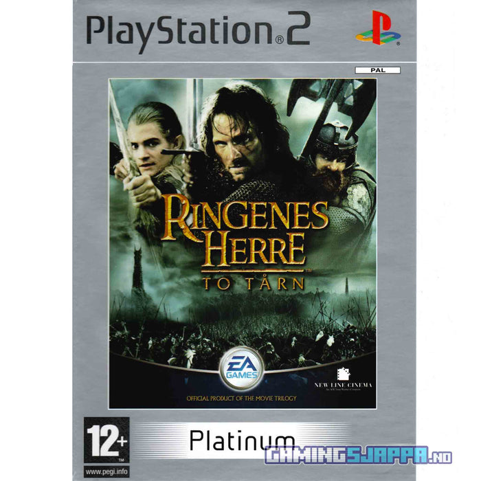 PS2: The Lord of the Rings - The Two Towers | Ringenes Herre - To Tårn (Brukt) - Gamingsjappa.no