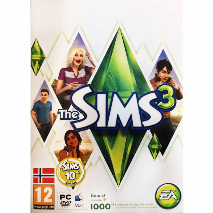 PC DVD-ROM: The Sims 3 (Brukt) Gamingsjappa.no