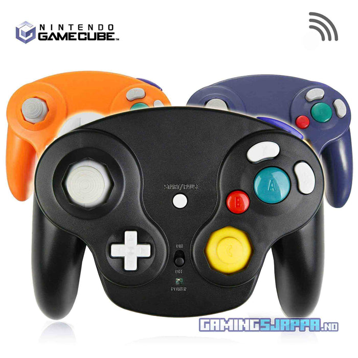 Trådløs kontroller til Nintendo GameCube - NGC (tredjepart)