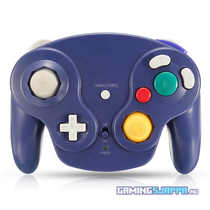Trådløs kontroller til Nintendo GameCube - NGC (tredjepart) Lilla