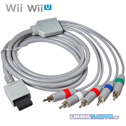 Komponentkabel til Wii og Wii U [YPbPr] (tredjepart) - Gamingsjappa.no