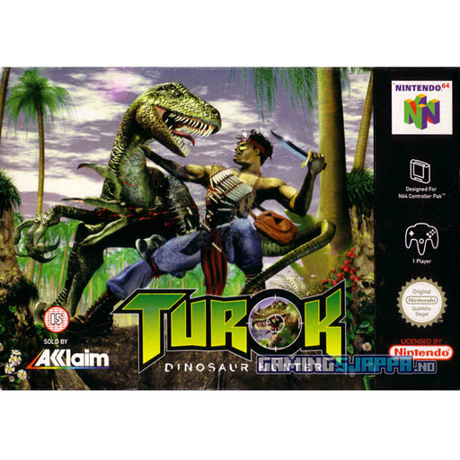 Nintendo 64: Turok - Dinosaur Hunter (Brukt)